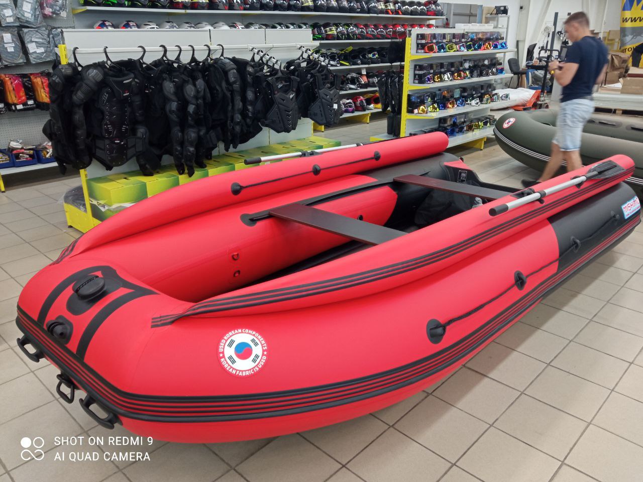 Лодка MISHIMO RIVER FJET PRO 400 под водомет в Каспийске