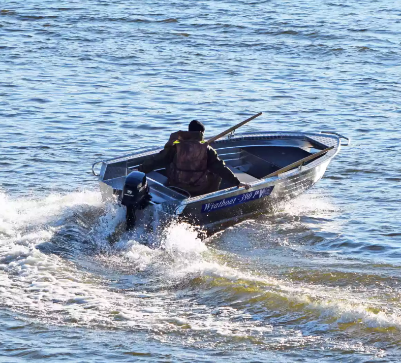 Алюминиевая лодка Wyatboat-390 P в Каспийске