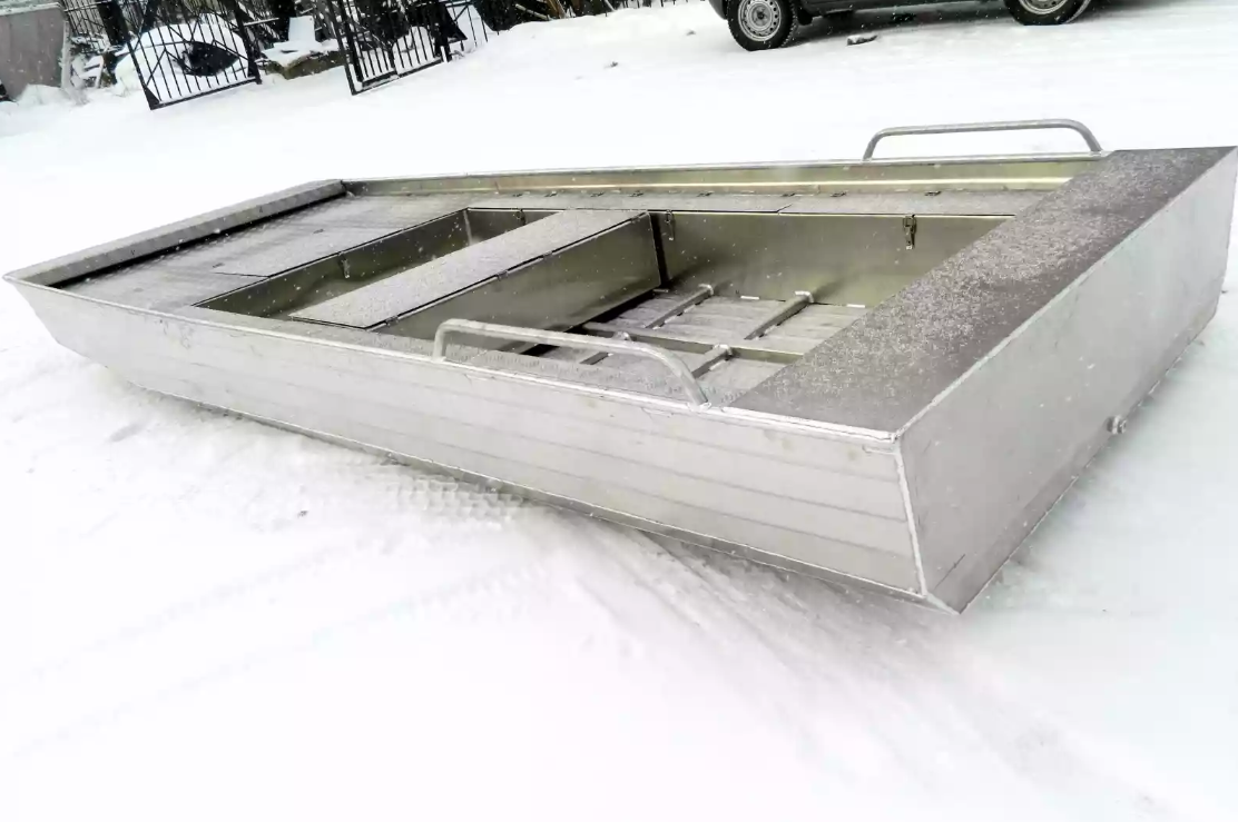 Алюминиевая лодка Wyatboat-390 Jonboat в Каспийске