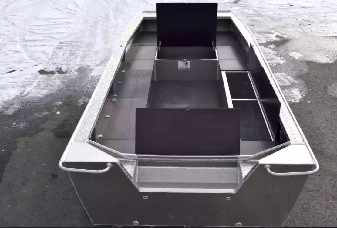 Алюминиевая лодка Wyatboat-490 Jonboat в Каспийске