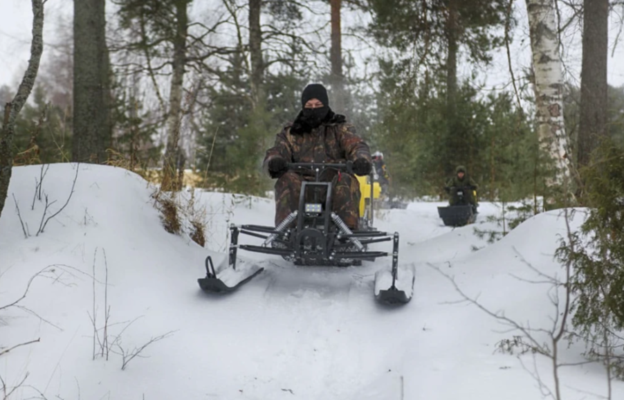 Мотобуксировщик РЫБАК PKD. PSD 20 л.с. (длинная база 1430мм) в Каспийске