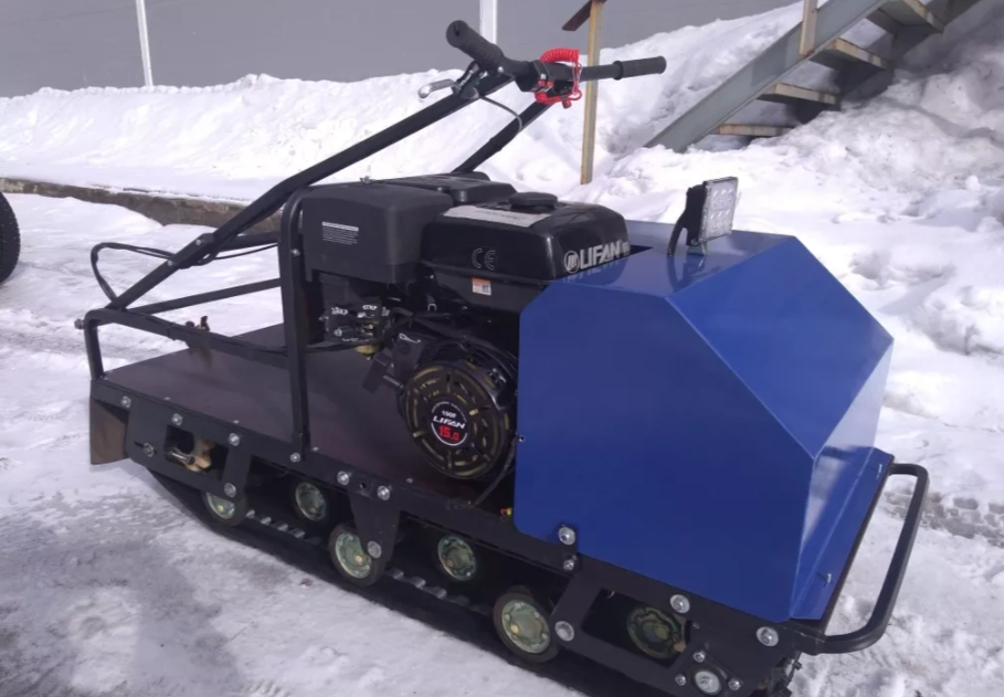 Мотобуксировщик AhtaR ЗИМА с реверсом (задний ход) в Каспийске