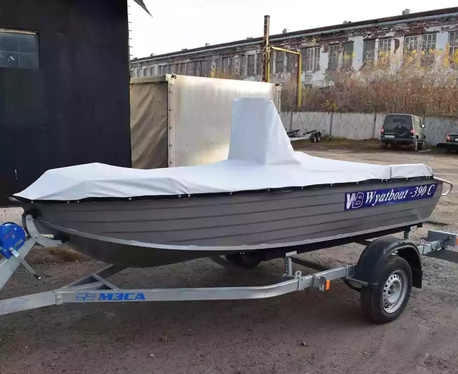 Алюминиевая лодка Wyatboat-390 C в Каспийске