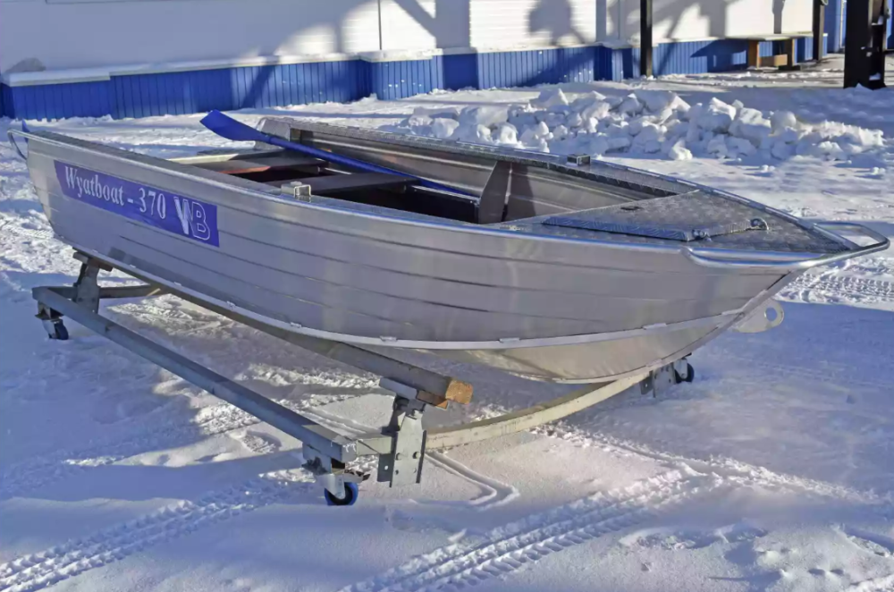 Алюминиевая лодка Wyatboat-370 Р PRO в Каспийске