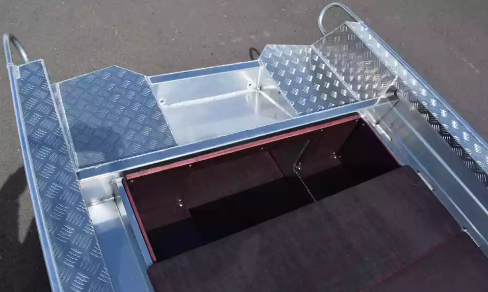 Алюминиевая лодка Wyatboat-390Р Fish в Каспийске