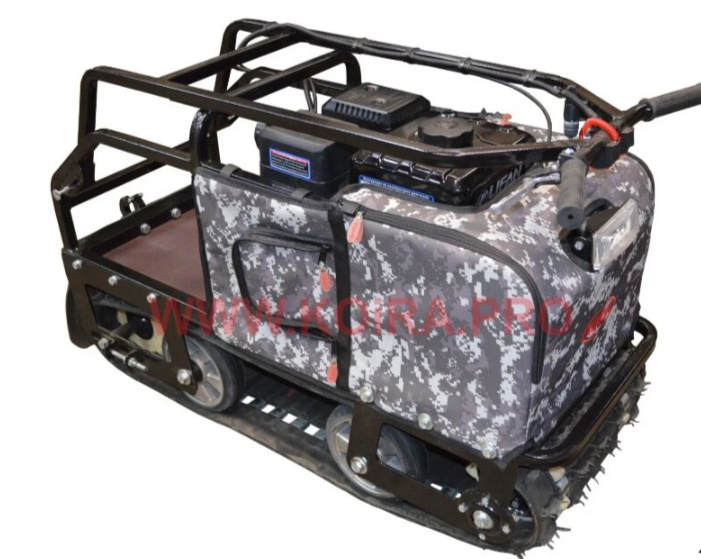 Мини мотобуксировщик КОЙРА "Вжик" (107 см) 7 л/с с ручным стартером в Каспийске