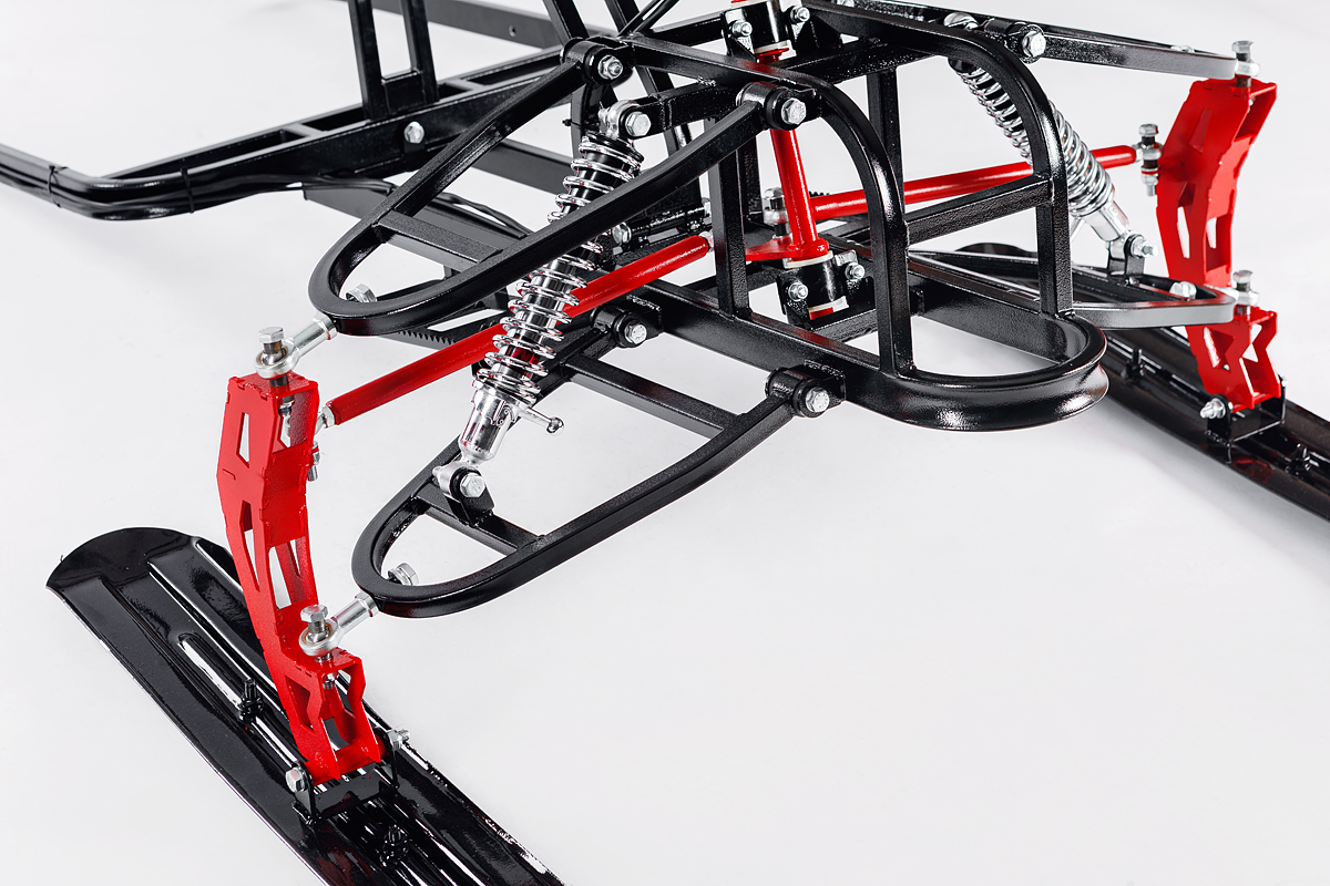 Лыжный модуль IKUDZO с подогревом ручек пластиковые лыжи в Каспийске