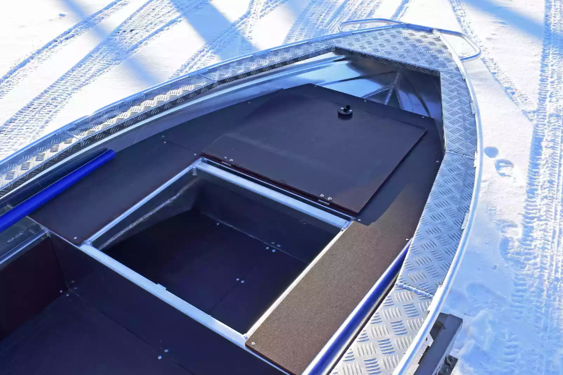 Алюминиевая лодка Wyatboat-370 Р FISH в Каспийске