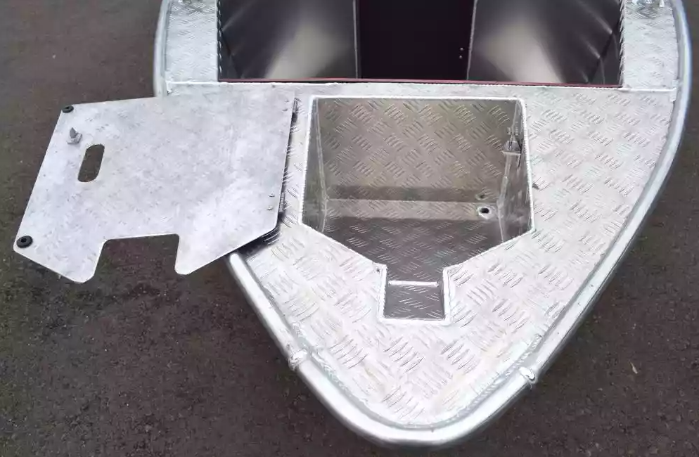 Алюминиевая лодка Wyatboat-390 DCM Увеличенный борт в Каспийске