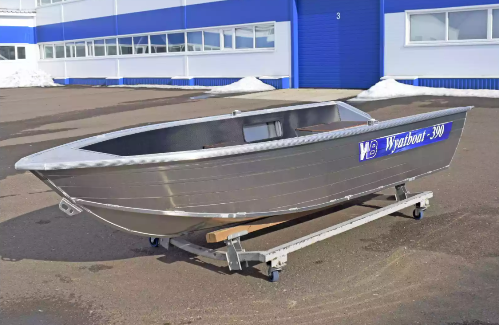 Алюминиевая лодка Wyatboat-390 Р NEW в Каспийске