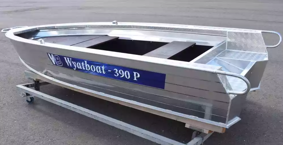 Алюминиевая лодка Wyatboat-390Р Fish в Каспийске