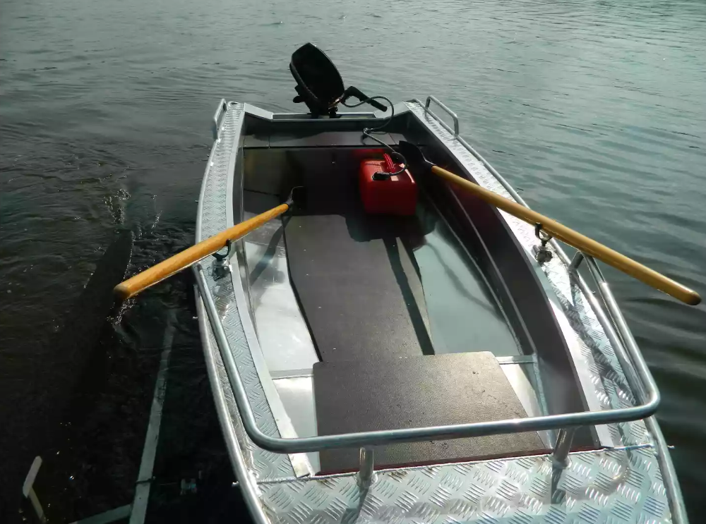 Алюминиевая лодка Wyatboat-390 У в Каспийске