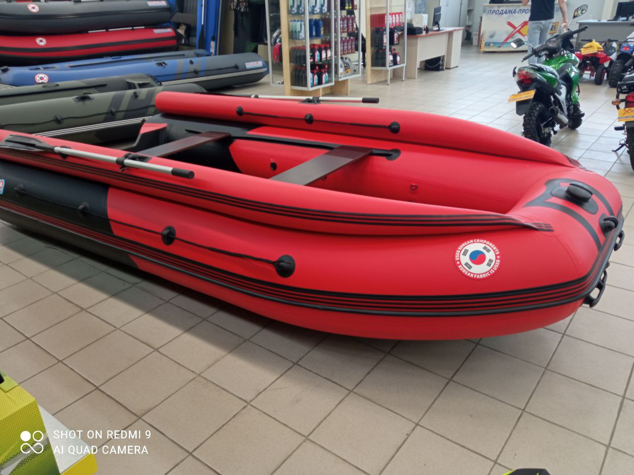 Лодка MISHIMO RIVER FJET PRO 400 под водомет в Каспийске