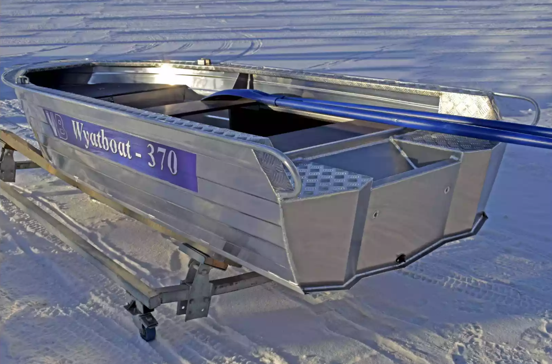 Алюминиевая лодка Wyatboat-370 Р в Каспийске