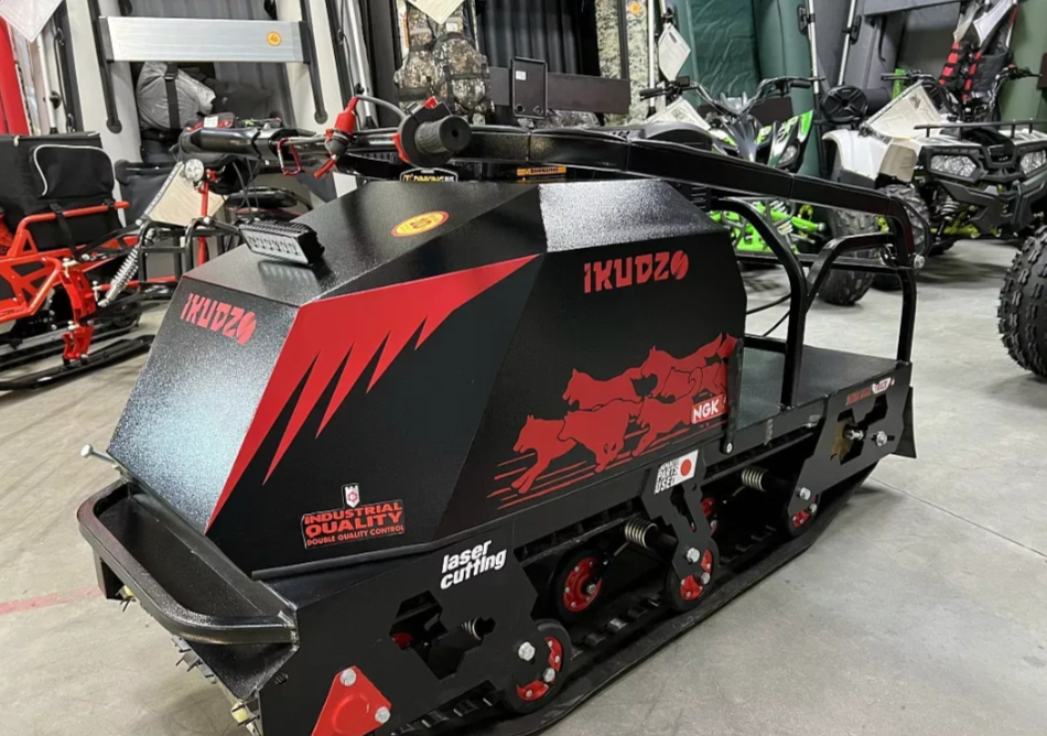 Мотобуксировщик IKUDZO 1450/500 K15 (Lifan, loncin, ZongShen) в Каспийске