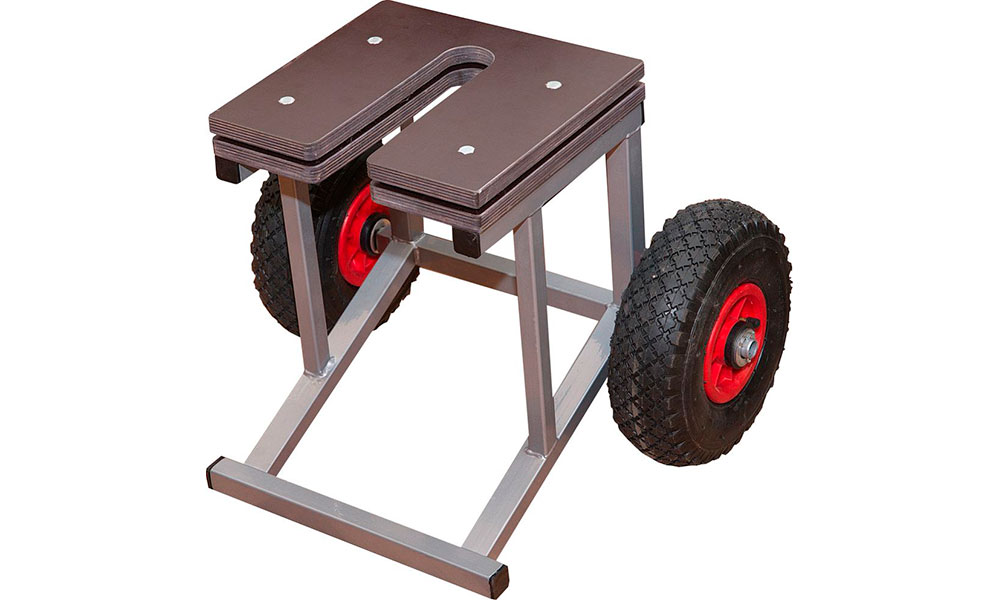 Тележка под лодочный мотор низкая до 60 кг в Каспийске