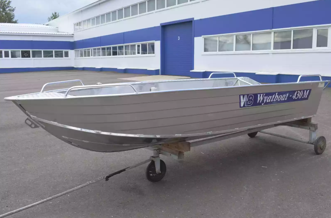 Алюминиевая лодка  Wyatboat-430М в Каспийске
