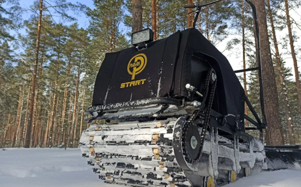 Мотобуксировщик РЫБАК СТАРТ Lifan 15 л.с (тканный капот) в Каспийске