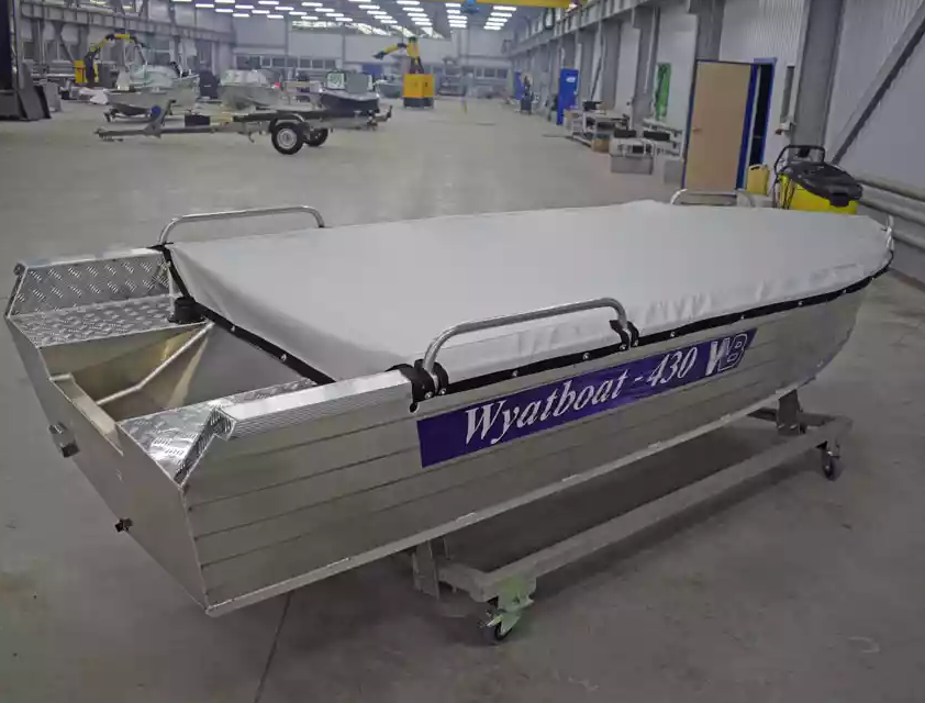 Алюминиевая лодка  Wyatboat-430 Р в Каспийске