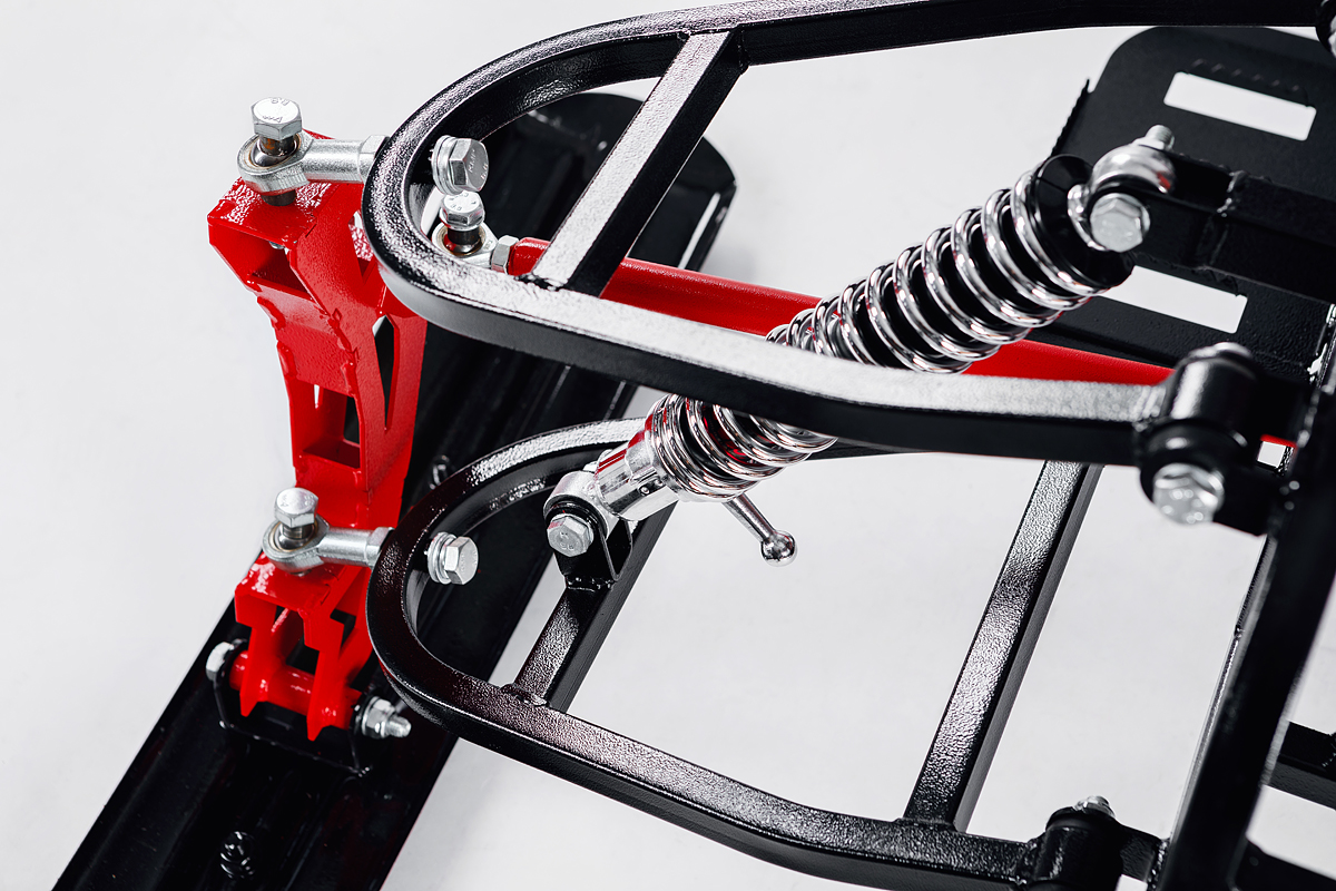 Лыжный модуль IKUDZO с подогревом ручек пластиковые лыжи в Каспийске