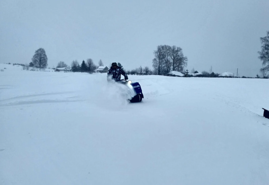 Мотобуксировщик Альбатрос-XLV 15 тележки, 1450 мм в Каспийске