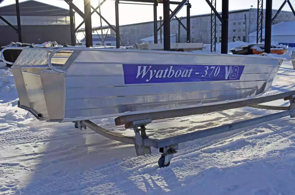 Алюминиевая лодка Wyatboat-370 Р в Каспийске