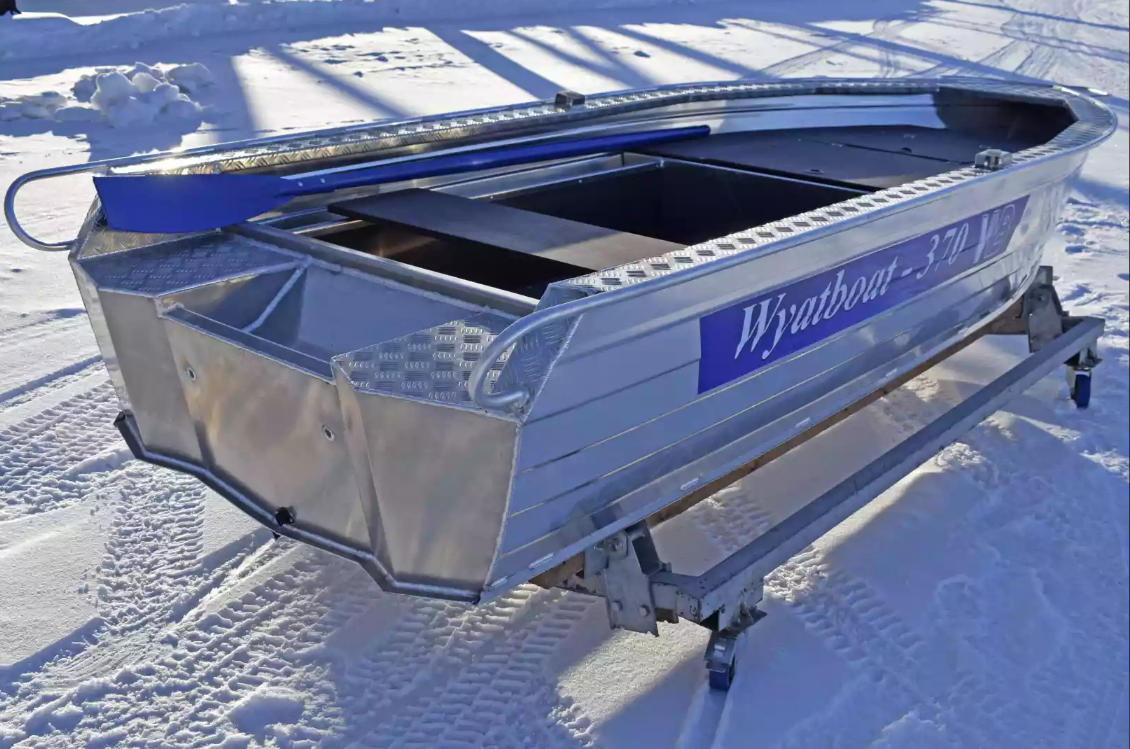 Алюминиевая лодка Wyatboat-370 Р FISH в Каспийске