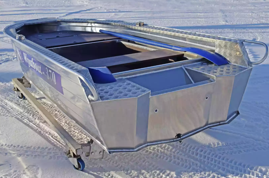 Алюминиевая лодка Wyatboat-370 Р FISH в Каспийске