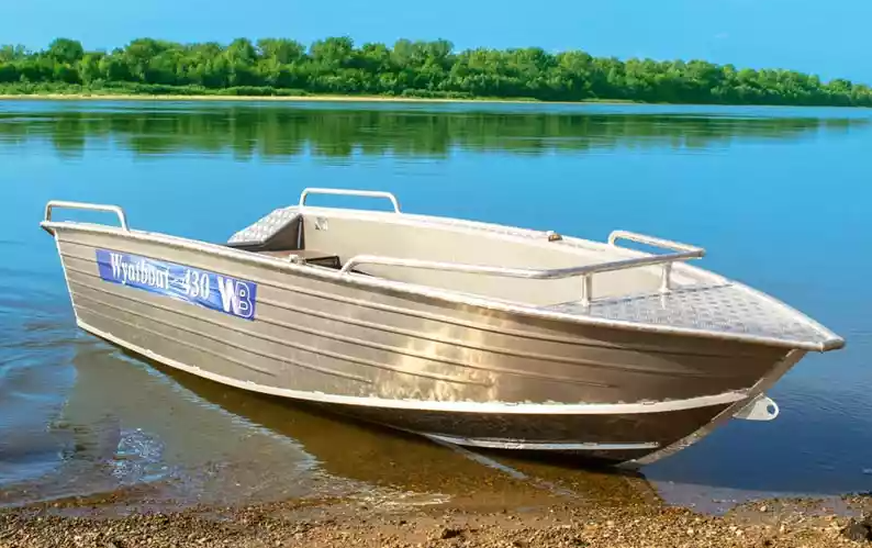 Алюминиевая лодка  Wyatboat-430М в Каспийске