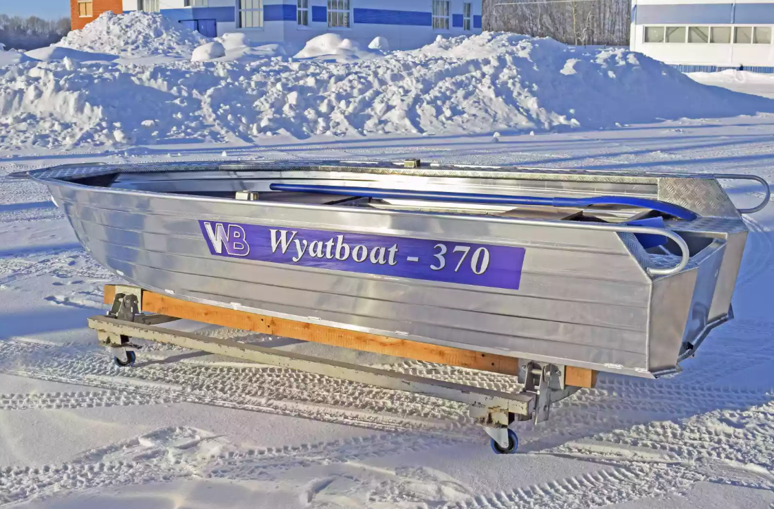 Алюминиевая лодка Wyatboat-370 Р FISH в Каспийске