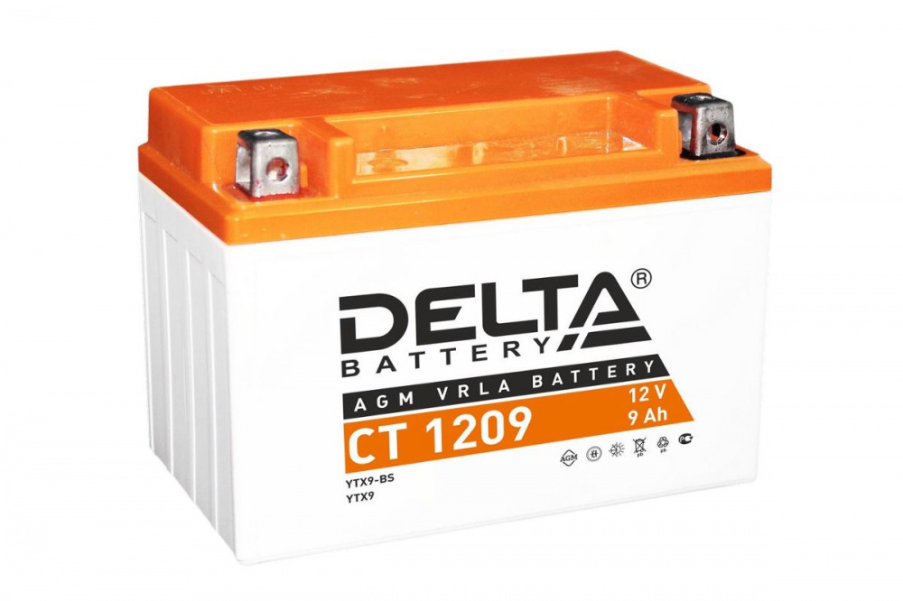 Аккумулятор Delta CT 1209 (12V / 9Ah) в Каспийске