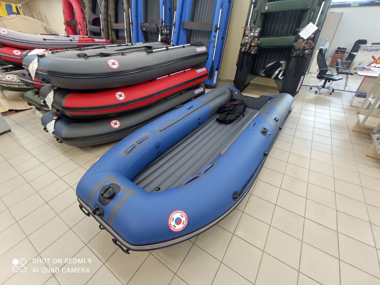 Лодка MISHIMO RIVER JET 390 под водомет в Каспийске