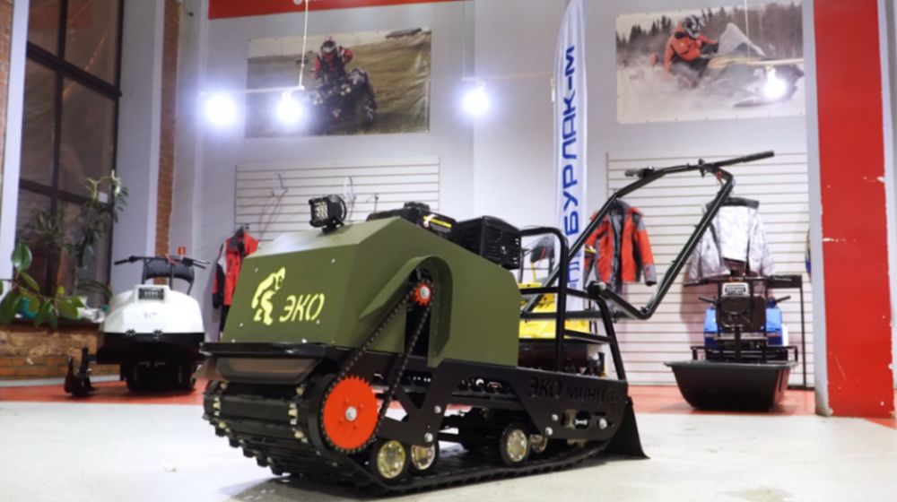 Мотобуксировщик ЭКО-Мини 15 лс (рама цельнометаллическая гнутая) в Каспийске