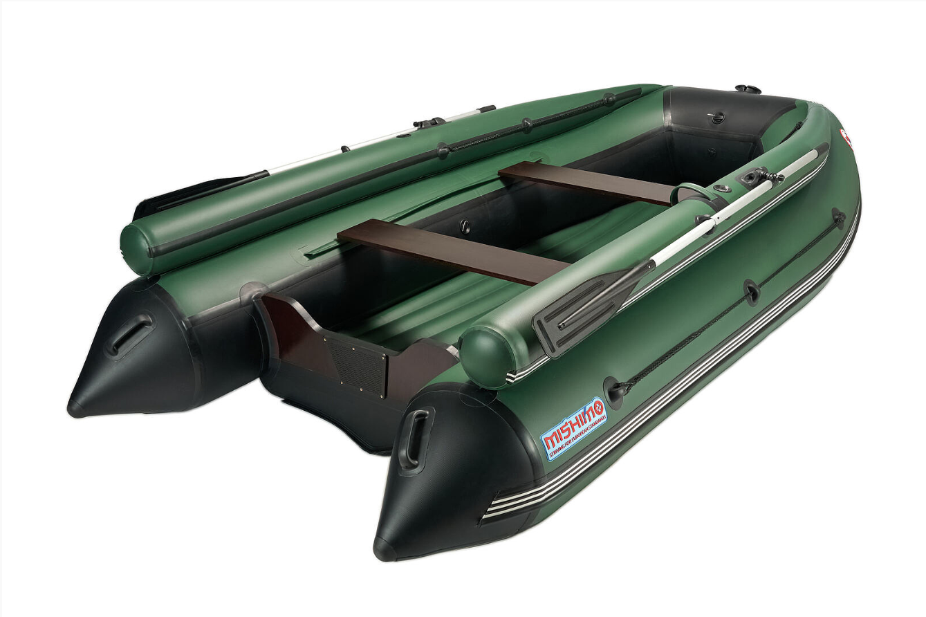 КОМПЛЕКТ ЛОДКА MISHIMO FAMILY LITE 370 + МОТОР MARLIN MP 9.9 AMHS PROLINE FORCE в Каспийске