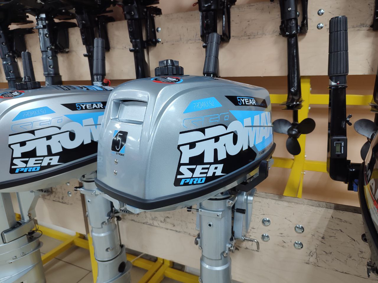 Лодочный мотор PROMAX SP5FHS (внешний бак 12 л) в Каспийске