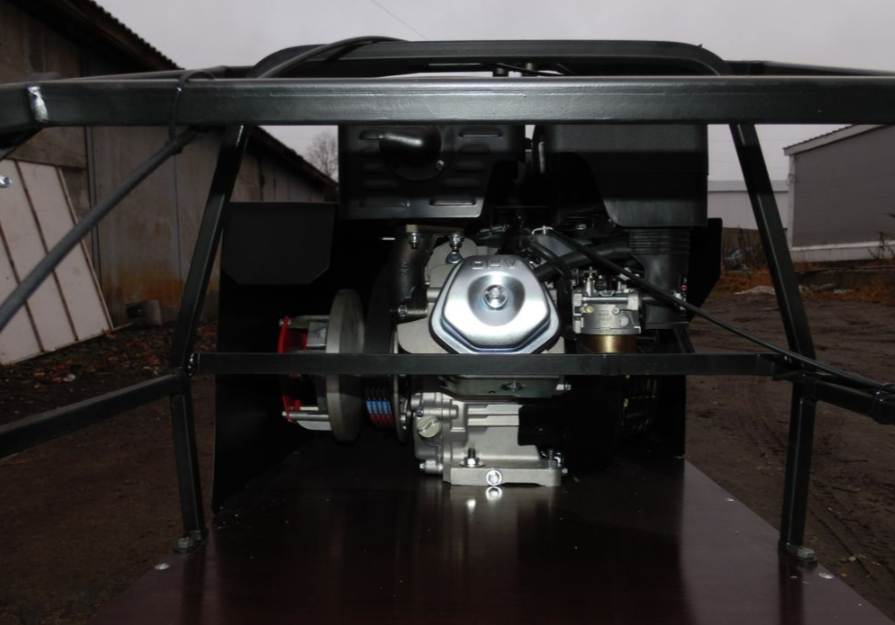 Мотобуксировщик AhtaR Зима 15 л/с с вариатором в Каспийске