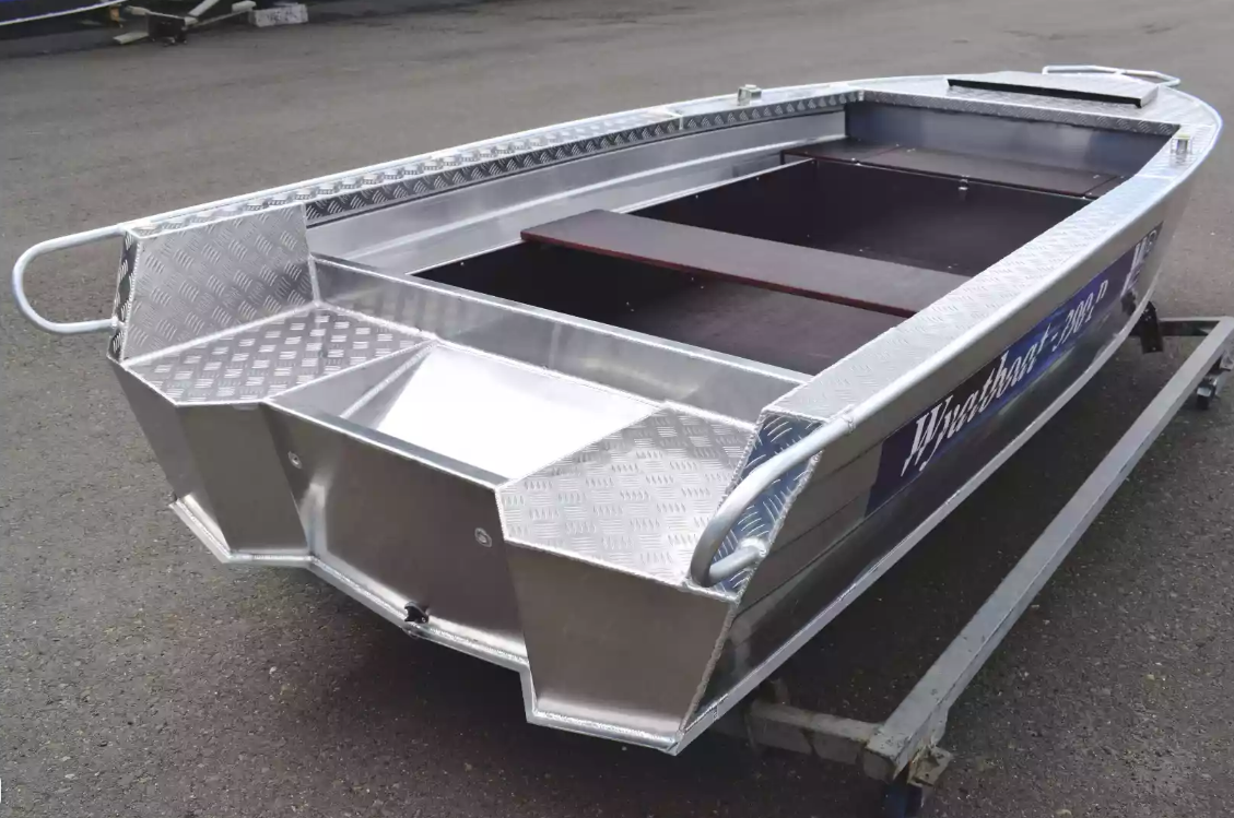 Алюминиевая лодка Wyatboat-390Р PRO в Каспийске