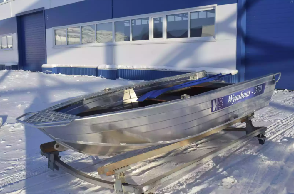 Алюминиевая лодка Wyatboat-370 Р в Каспийске