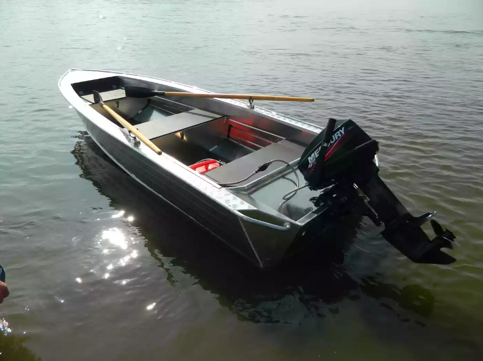 Алюминиевая лодка Wyatboat-390 У в Каспийске