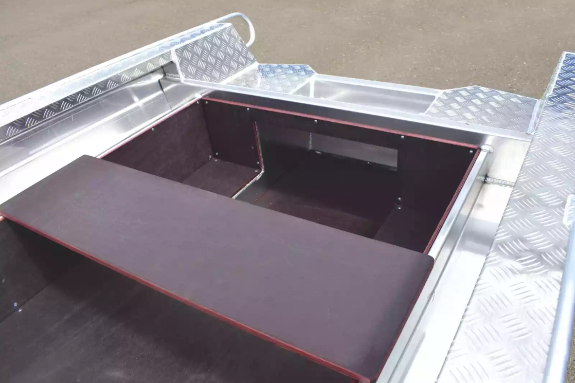 Алюминиевая лодка Wyatboat-390Р PRO в Каспийске