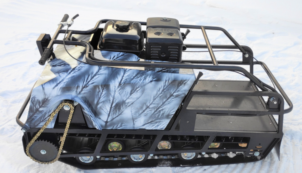 Мотобуксировщик Irondog (Железная собака) M600 15 Камуфляж Охотник в Каспийске