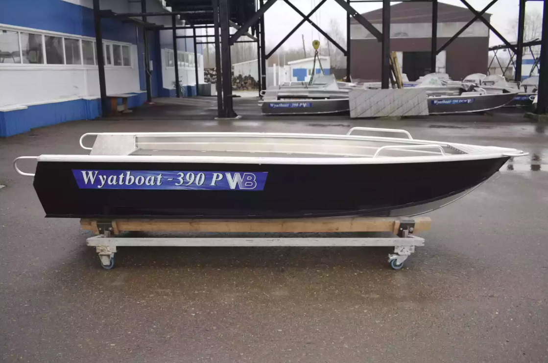Алюминиевая лодка Wyatboat-390РМ в Каспийске