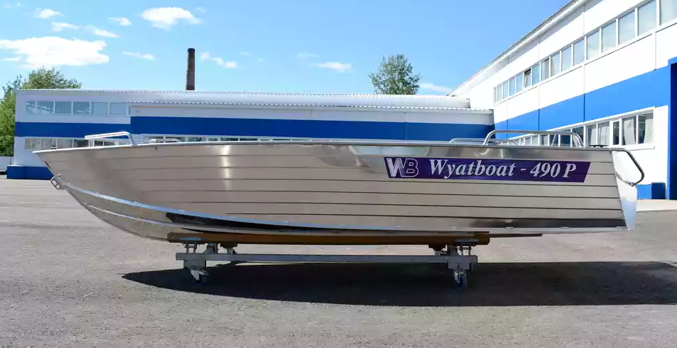 Алюминиевая лодка Wyatboat-490 P в Каспийске