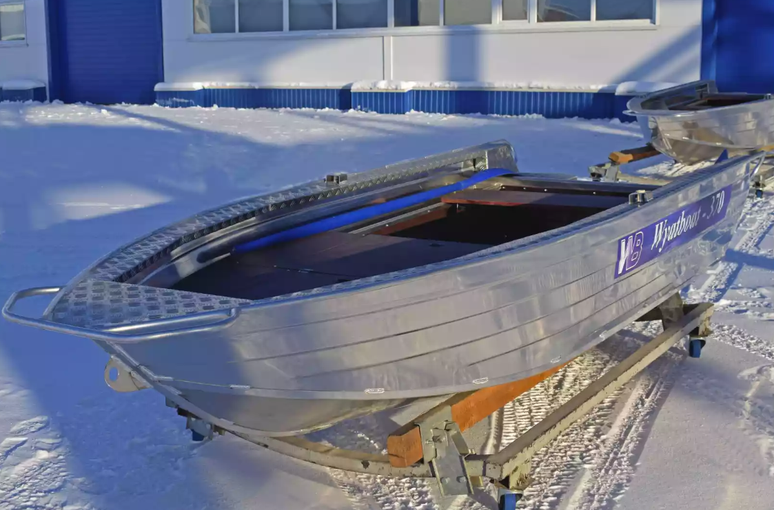 Алюминиевая лодка Wyatboat-370 Р FISH в Каспийске
