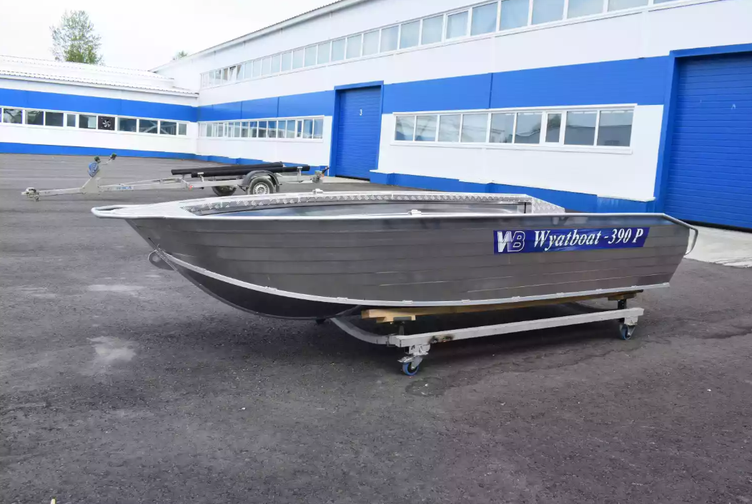 Алюминиевая лодка Wyatboat-390Р Увеличенный борт в Каспийске