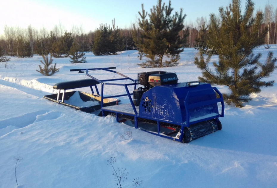 Мотобуксировщик Альбатрос-XLV 15 тележки, 1450 мм в Каспийске