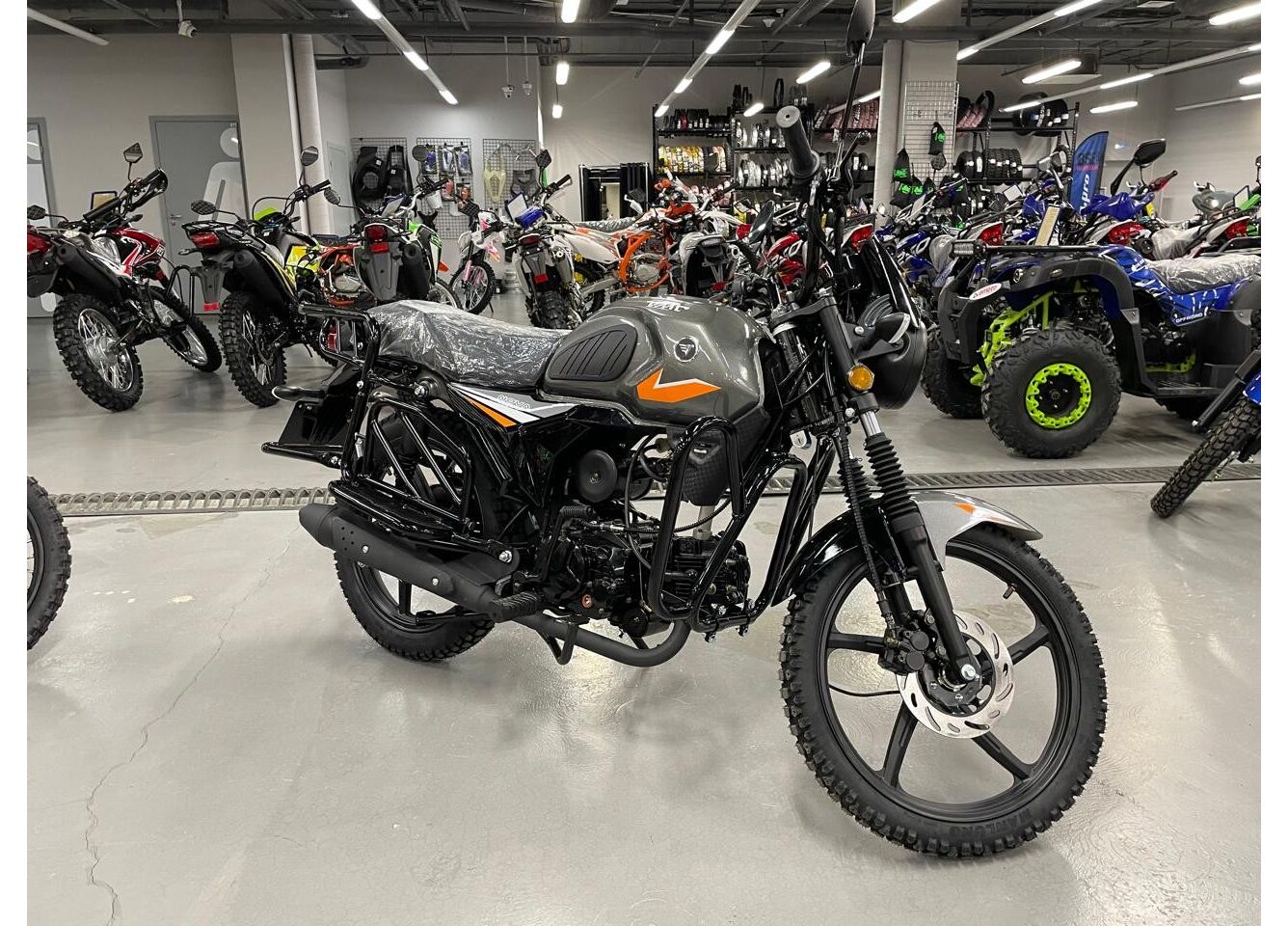 Мопед VMC NOVA 49сс (125сс) Led Full, дисковый тормоз, RKB RATO с баланс. валом, сигнализация в Каспийске