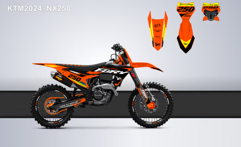 Кроссовый мотоцикл Sanchez Fury NX250 в Каспийске