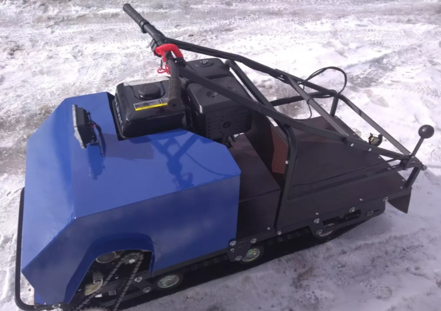 Мотобуксировщик AhtaR ЗИМА с реверсом (задний ход) в Каспийске