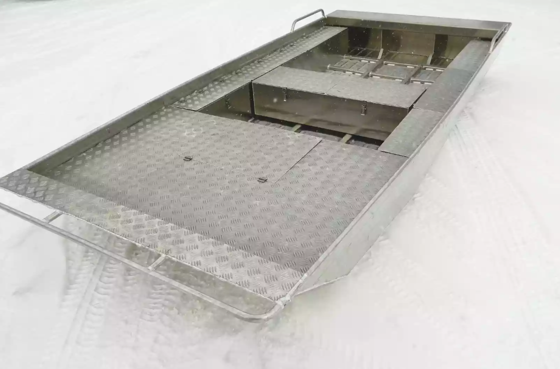Алюминиевая лодка Wyatboat-390 Jonboat в Каспийске